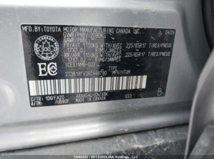 2T3B1RFV3RC448790 2024 TOYOTA