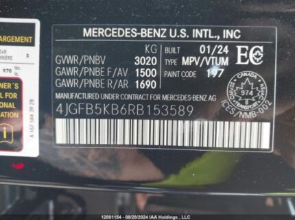 4JGFB5KB6RB153589 2024 MERCEDES-BENZ