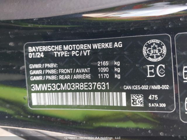 3MW53CM03R8E37631 2024 BMW