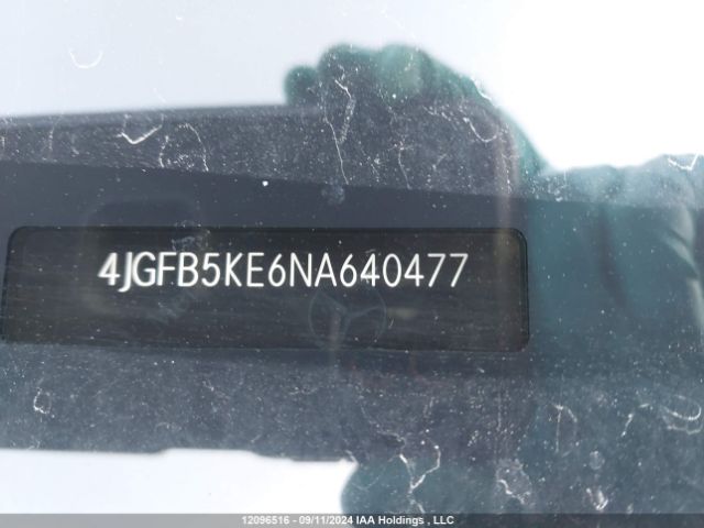 4JGFB5KE6NA640477 2022 MERCEDES-BENZ