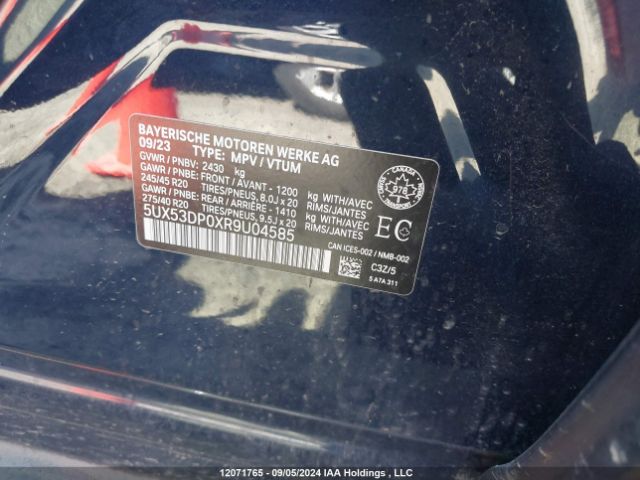 5UX53DP0XR9U04585 2024 BMW