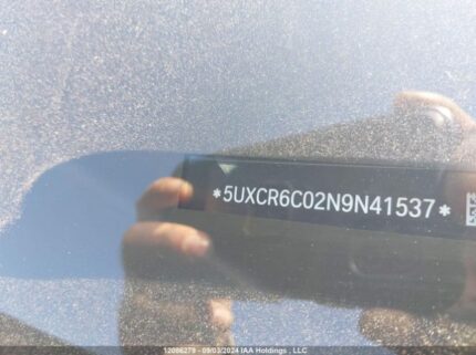 5UXCR6C02N9N41537 2022 BMW