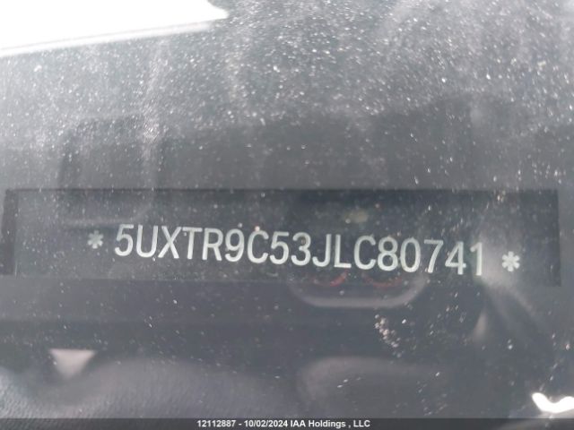 5UXTR9C53JLC80741 2018 BMW