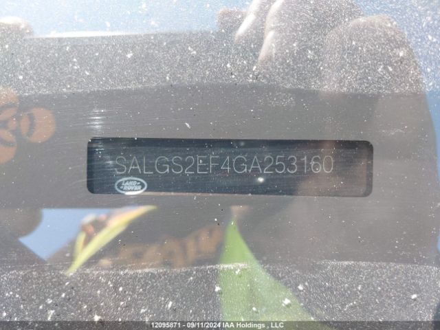 SALGS2EF4GA253160 2016 LAND ROVER
