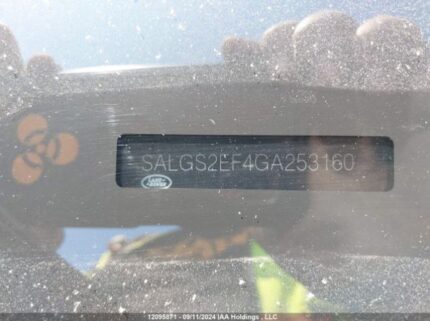 SALGS2EF4GA253160 2016 LAND ROVER