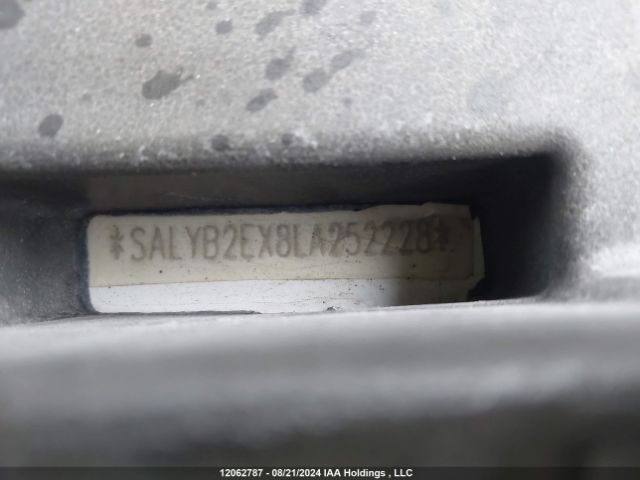 SALYB2EX8LA252228 2020 LAND ROVER