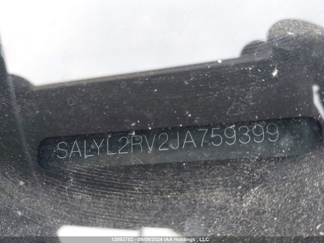SALYL2RV2JA759399 2018 LAND ROVER