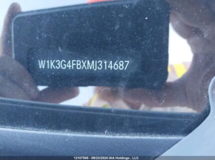 W1K3G4FBXMJ314687 2021 MERCEDES-BENZ