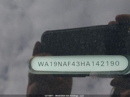 WA19NAF43HA142190 2017 AUDI