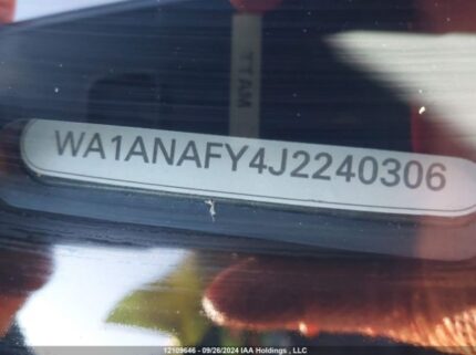 WA1ANAFY4J2240306 2018 AUDI