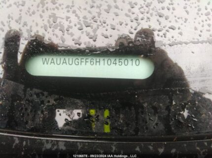 WAUAUGFF6H1045010 2017 AUDI