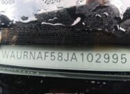 WAURNAF58JA102995 2018 AUDI