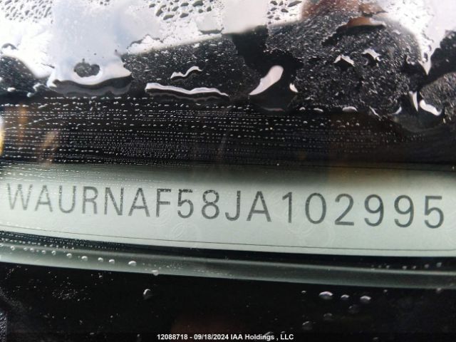 WAURNAF58JA102995 2018 AUDI