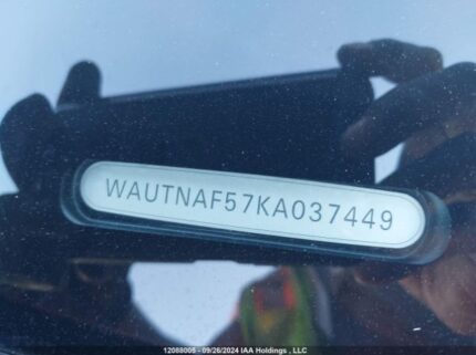 WAUTNAF57KA037449 2019 AUDI