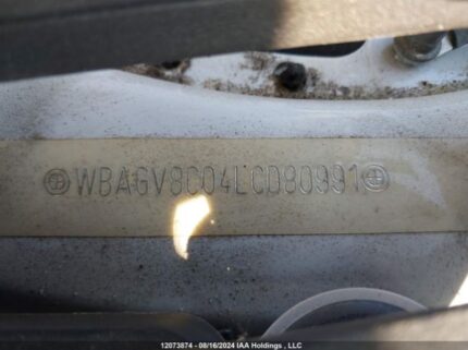 WBAGV8C04LCD80991 2020 BMW