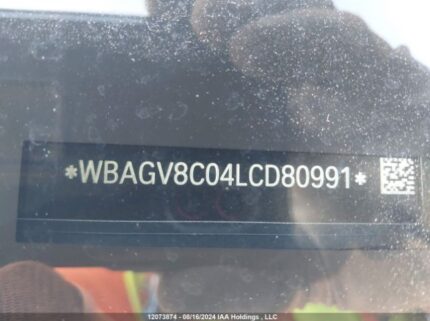 WBAGV8C04LCD80991 2020 BMW