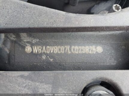 WBAGV8C07LCD29825 2020 BMW