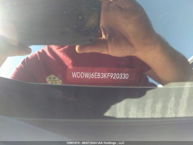 WDDWJ6EB3KF920330 2019 MERCEDES-BENZ