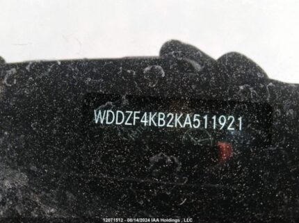 WDDZF4KB2KA511921 2019 MERCEDES-BENZ