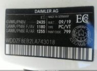 WDDZF8EB2LA743018 2020 MERCEDES-BENZ