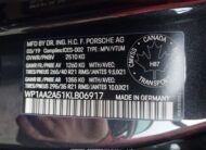 WP1AA2A51KLB06917 2019 PORSCHE