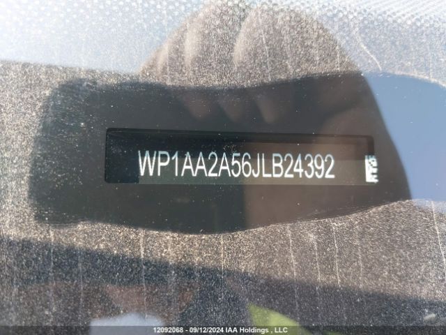 WP1AA2A56JLB24392 2018 PORSCHE
