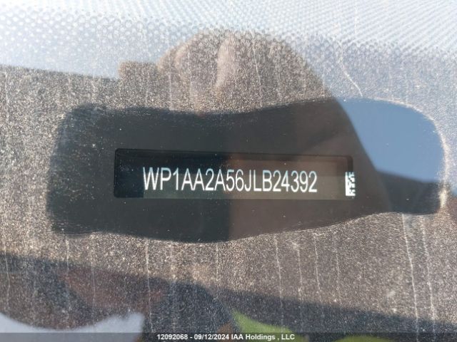 WP1AA2A56JLB24392 2018 PORSCHE