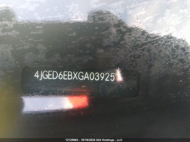 4JGED6EBXGA039251 2016 MERCEDES-BENZ