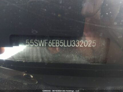55SWF6EB5LU332025 2020 MERCEDES-BENZ