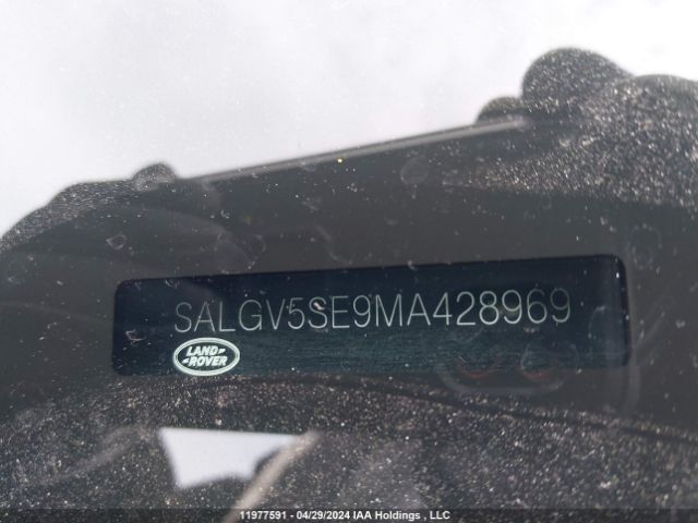 SALGV5SE9MA428969 2021 LAND ROVER