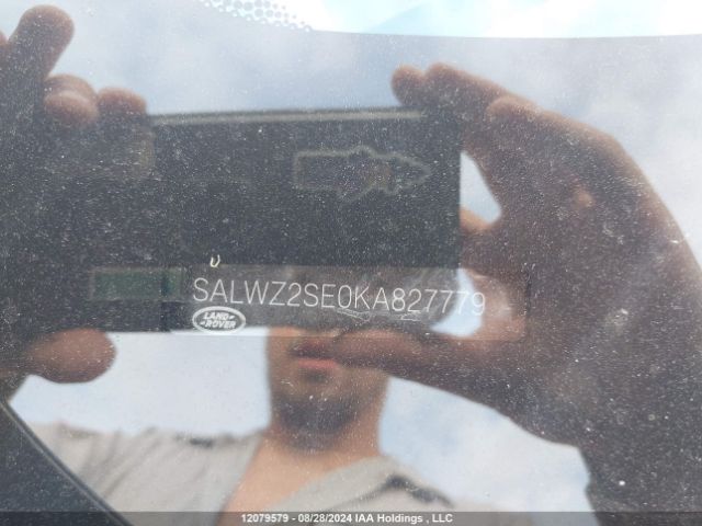 SALWZ2SE0KA827779 2019 LAND ROVER