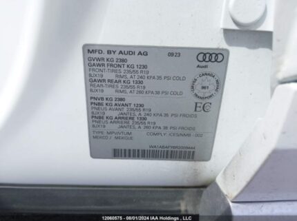 WA1ABAFY6R2009444 2024 AUDI