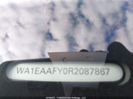 WA1EAAFY0R2087867 2024 AUDI