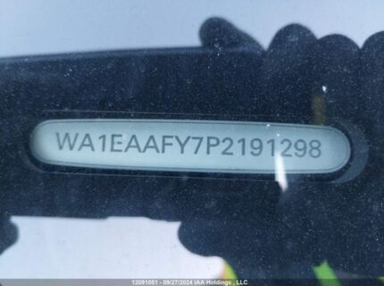 WA1EAAFY7P2191298 2023 AUDI