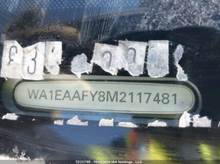 WA1EAAFY8M2117481 2021 AUDI