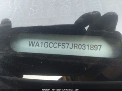 WA1GCCFS7JR031897 2018 AUDI