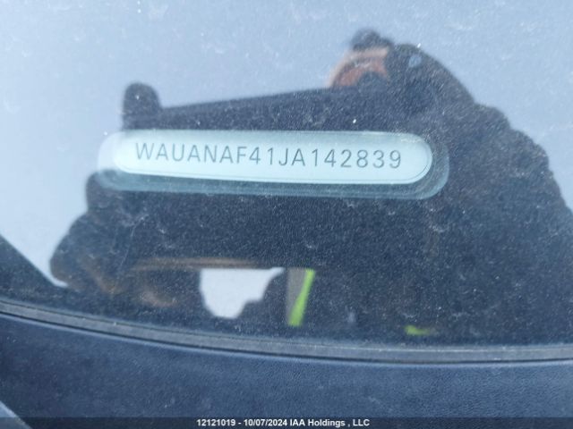 WAUANAF41JA142839 2018 AUDI
