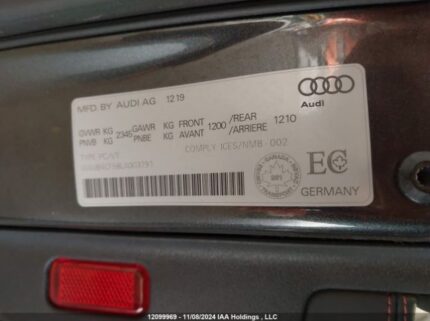 WAUB4CF58LA003791 2020 AUDI