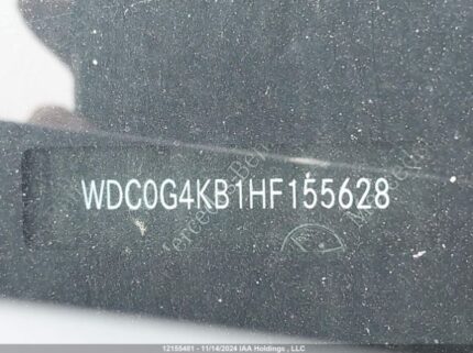 WDC0G4KB1HF155628 2017 MERCEDES-BENZ