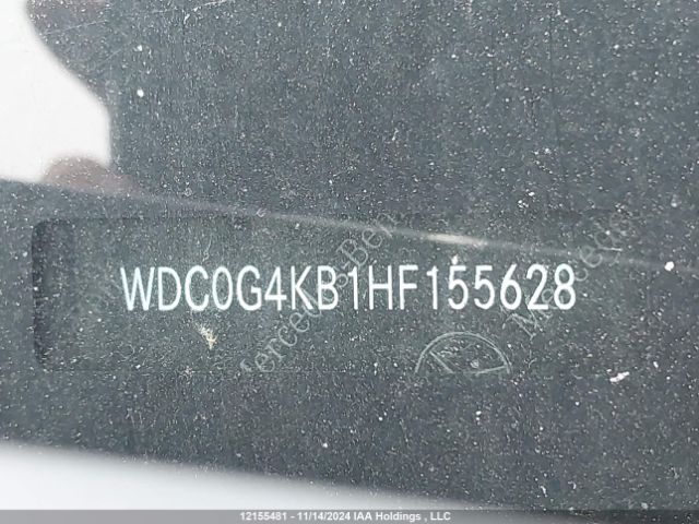 WDC0G4KB1HF155628 2017 MERCEDES-BENZ
