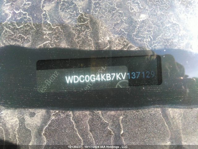 WDC0G4KB7KV137129 2019 MERCEDES-BENZ