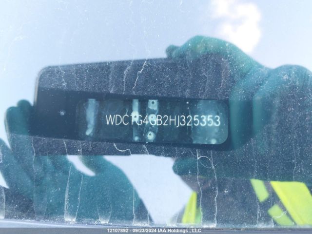 WDCTG4GB2HJ325353 2017 MERCEDES-BENZ
