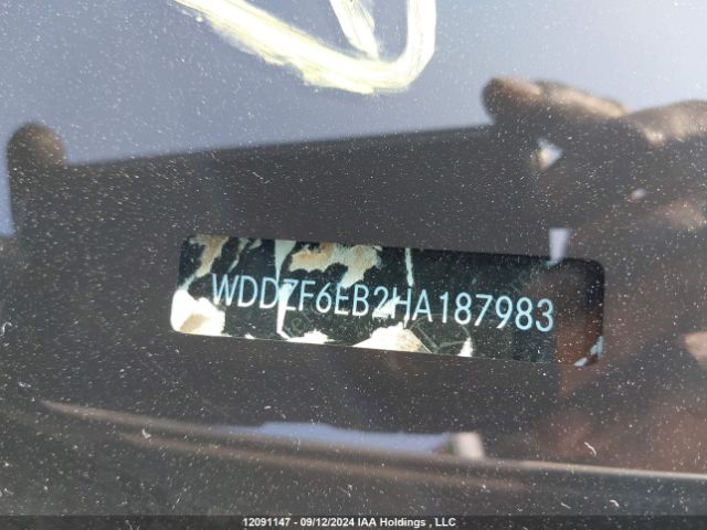 WDDZF6EB2HA187983 2017 MERCEDES-BENZ