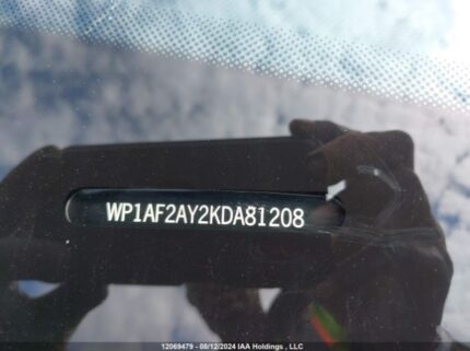 WP1AF2AY2KDa81208 2019 PORSCHE
