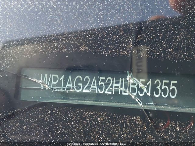WP1AG2A52HLB51355 2017 PORSCHE