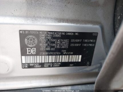 2T3B1RFV7PC327824 2023 TOYOTA