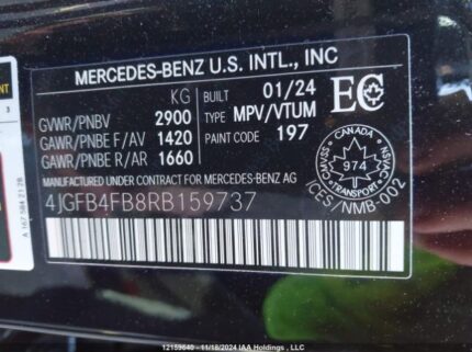 4JGFB4FB8RB159737 2024 MERCEDES-BENZ