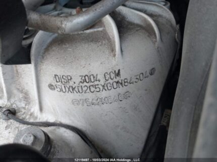 5UXKU2C5XG0N84304 2016 BMW