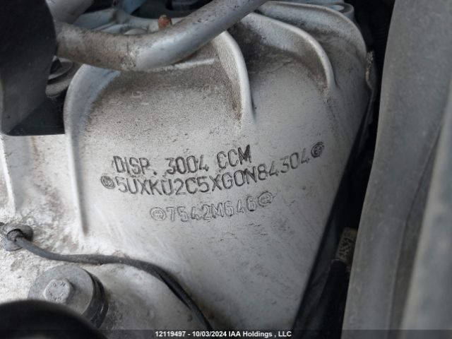 5UXKU2C5XG0N84304 2016 BMW