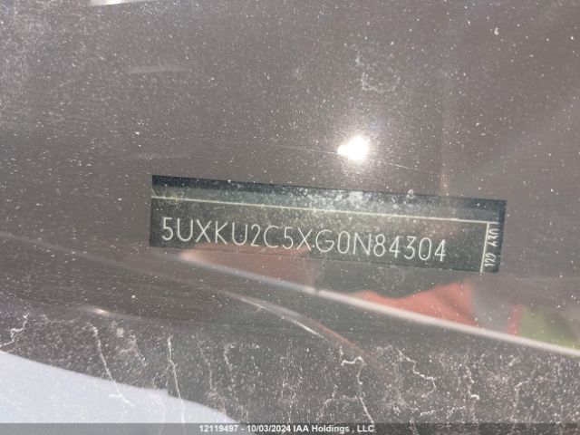 5UXKU2C5XG0N84304 2016 BMW